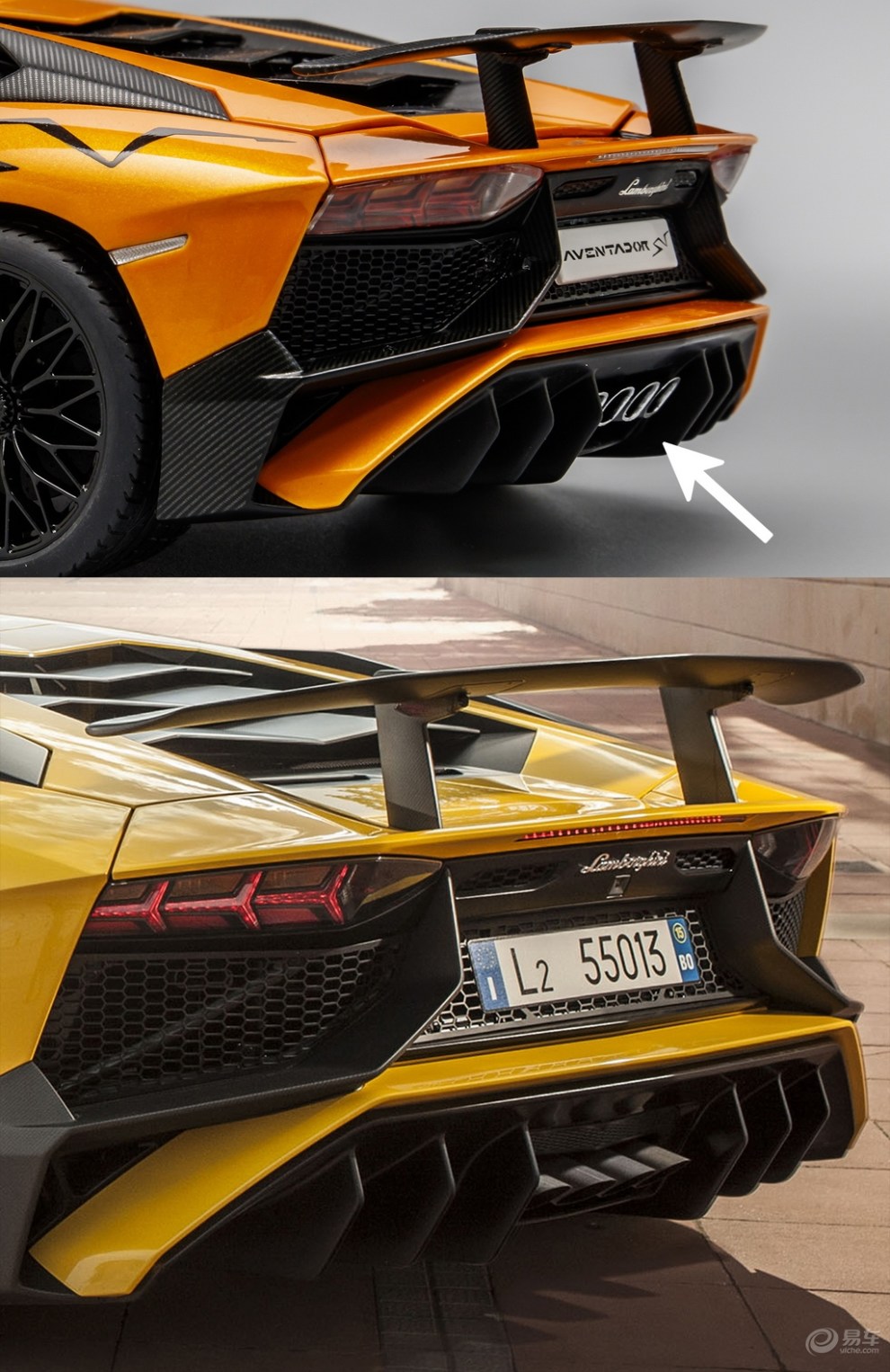 【测评】aa 1/18 兰博基尼aventador lp75