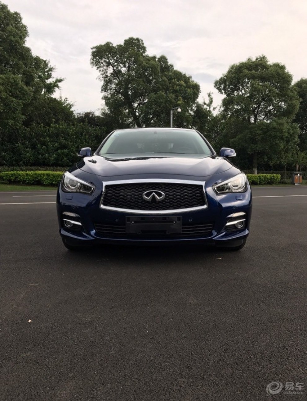 英菲尼迪q50l新車作業