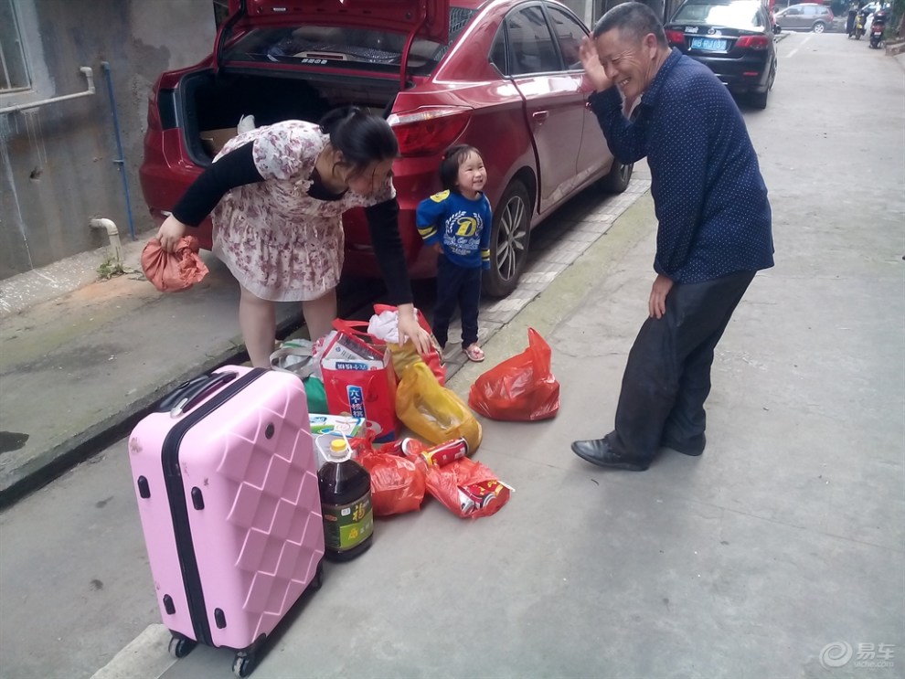 【四川长安家族】逸动回老家探亲之后返程篇