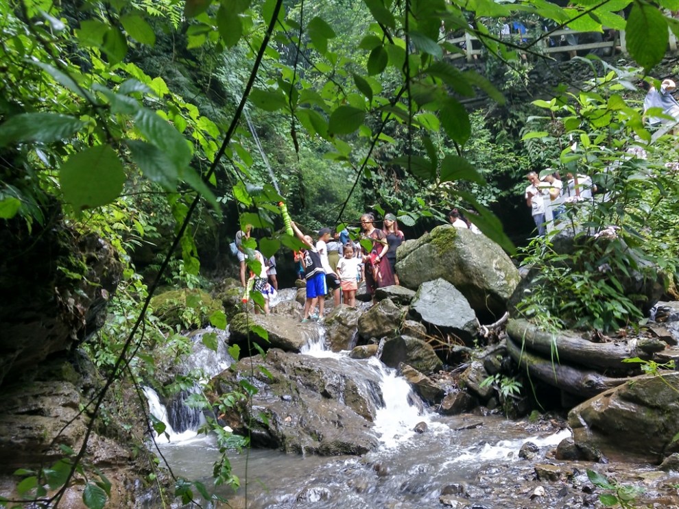 【四川cs35車友會】似水虎虎自駕純淨的天然氧吧-神瀑溝