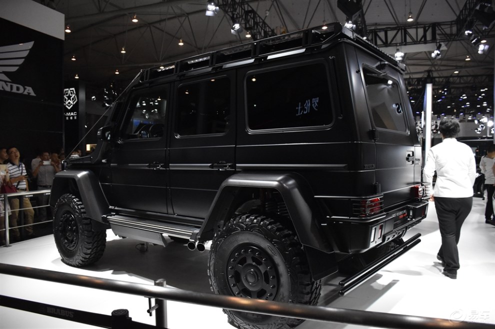 第二十届成都国际车展 瀚云实拍 巴博斯 550hp v8