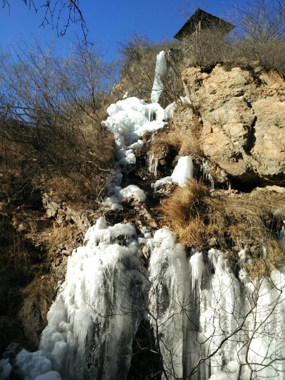 門頭溝神泉峽賞冰瀑