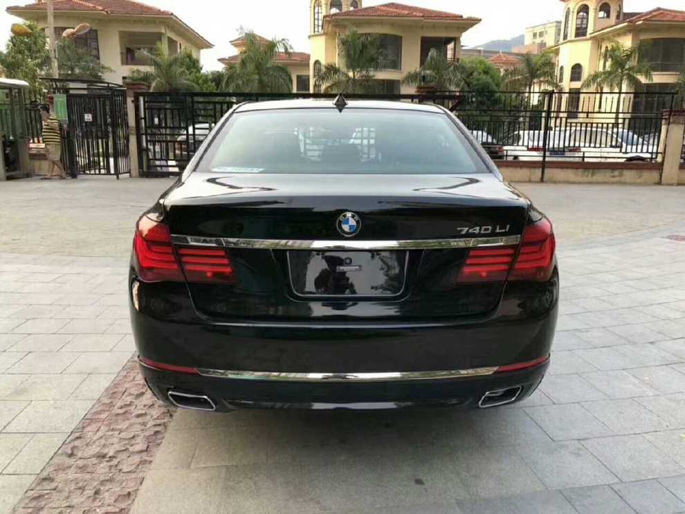 免税车 黄江车 纯15款 宝马740/黑色