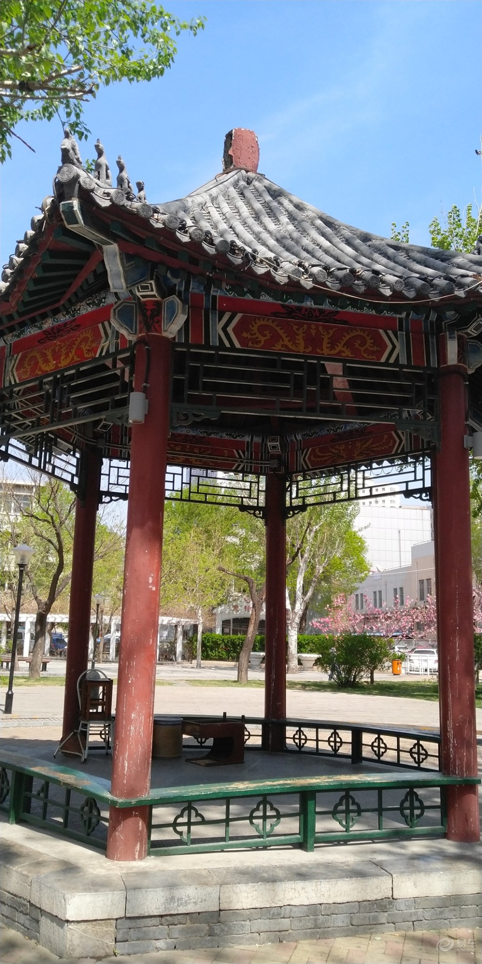 闲游天津卫,手机拍街景之"金刚公园"(3)