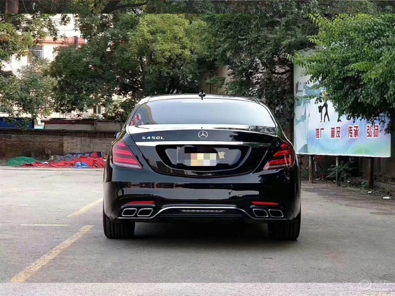 18款奔驰s级改装s63大包围套件